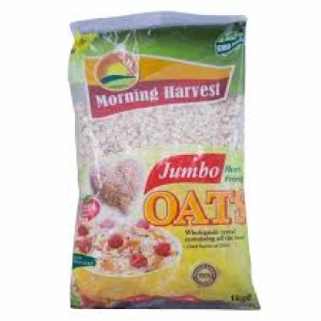 MORNING HARVEST JUMBO OAT 1KG BAG